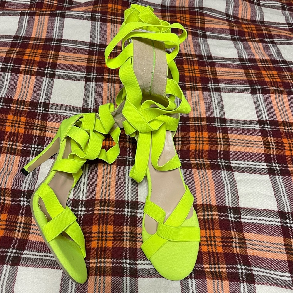 Street Lace Up Stiletto High Heel Sandals